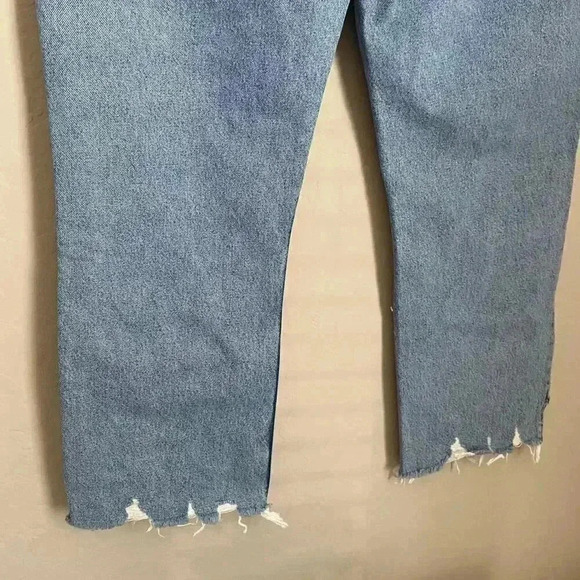 GRLFRND Tatum Straight Leg Crop Jeans Size 31 - Picture 6 of 8